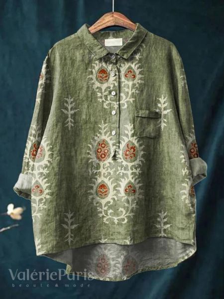 Marit | Blouse met bloemmotief