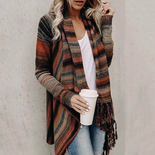 Dietrichil | Dames Kwast Brei-jack | Warm