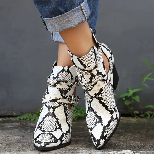 Freyal | Dames Enkelboots | Hakken