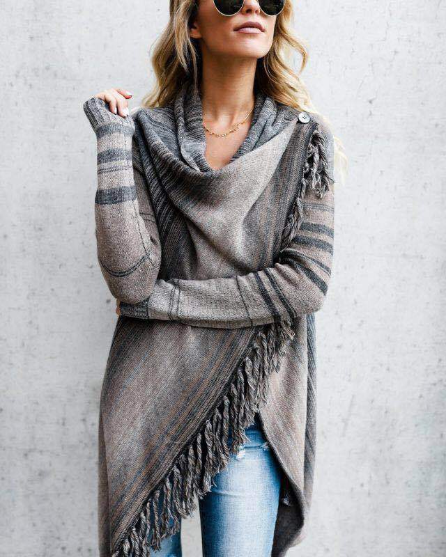 Dietrichil | Dames Kwast Brei-jack | Warm