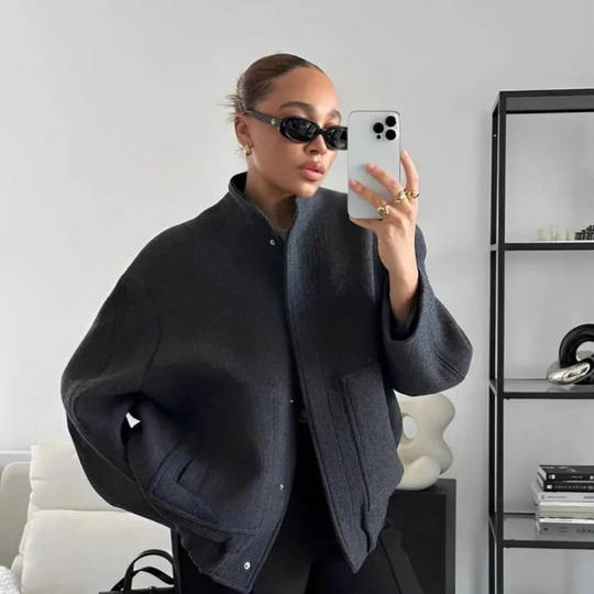 Aliney | Dames Stijlvolle Jas | Bomber
