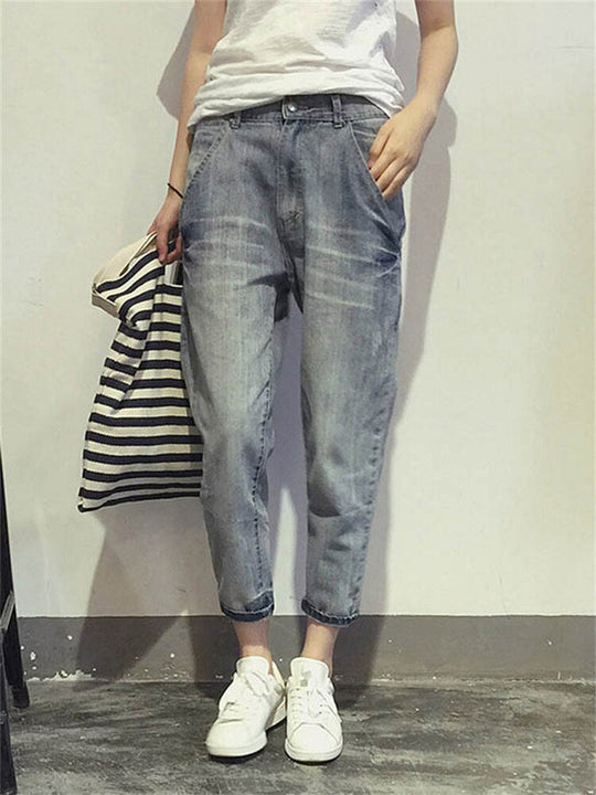 Dorin | Casual broek met elastische tailleband