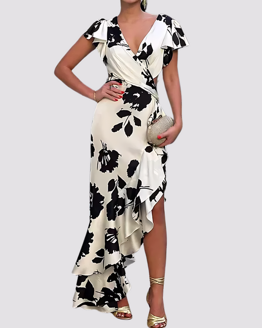 Evi | Jurk met bloemenprint
