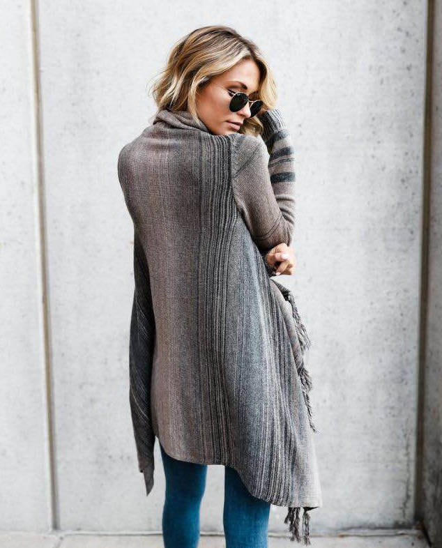 Dietrichil | Dames Kwast Brei-jack | Warm