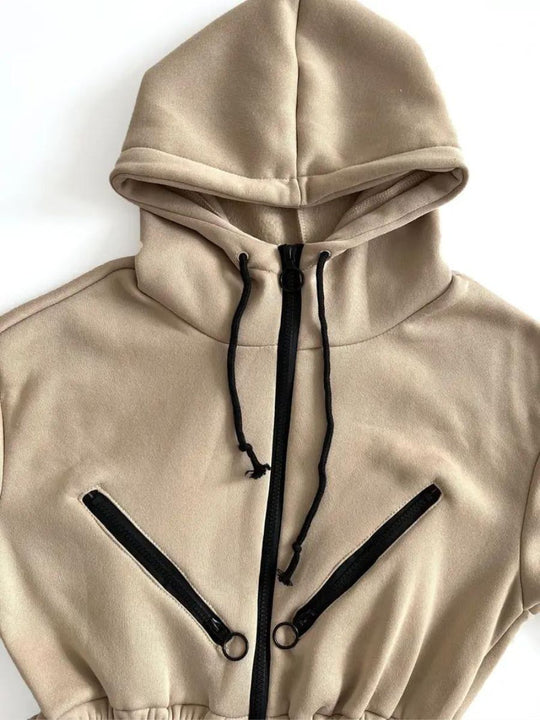 Orlantha | Damesoverall met ritsdetails