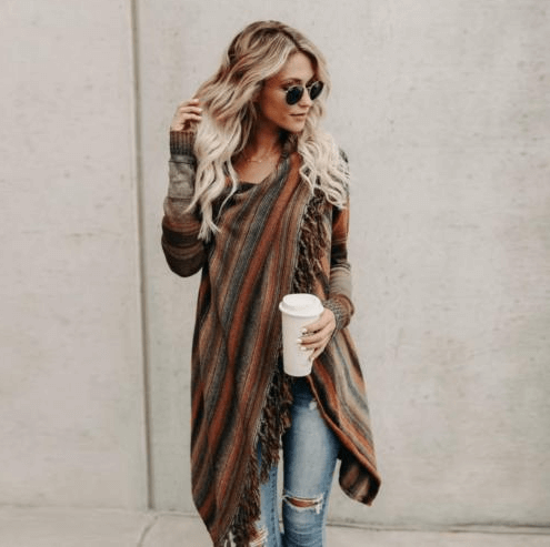 Dietrichil | Dames Kwast Brei-jack | Warm