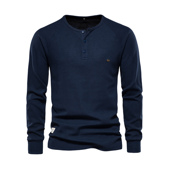 Johanin | Casual Heren Henley T-shirt