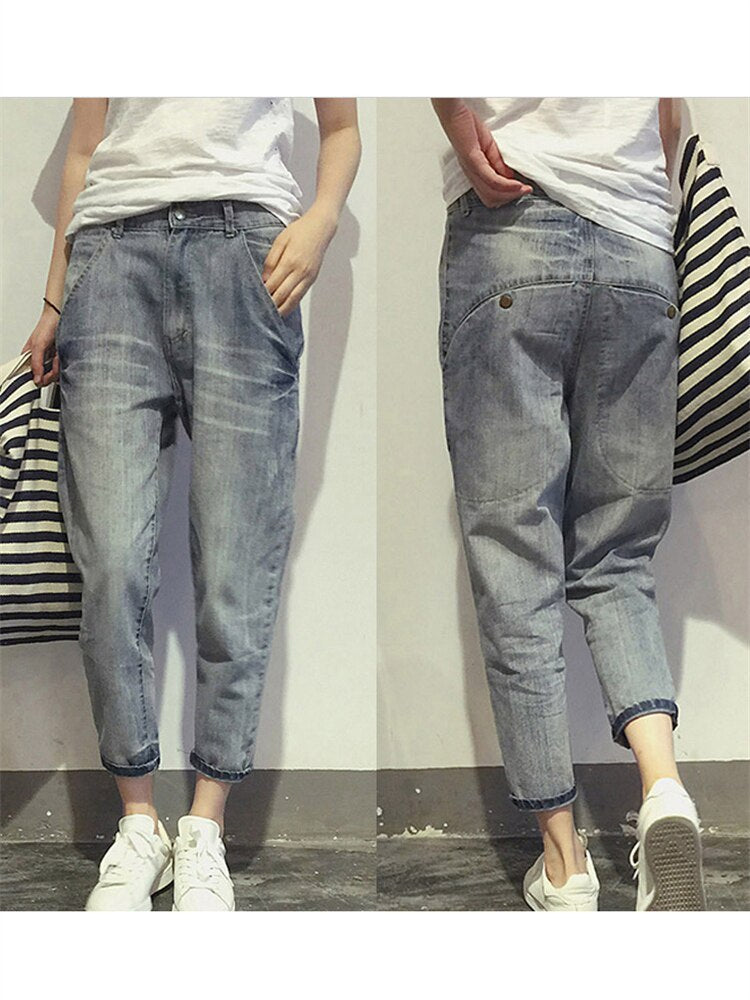 Dorin | Casual broek met elastische tailleband