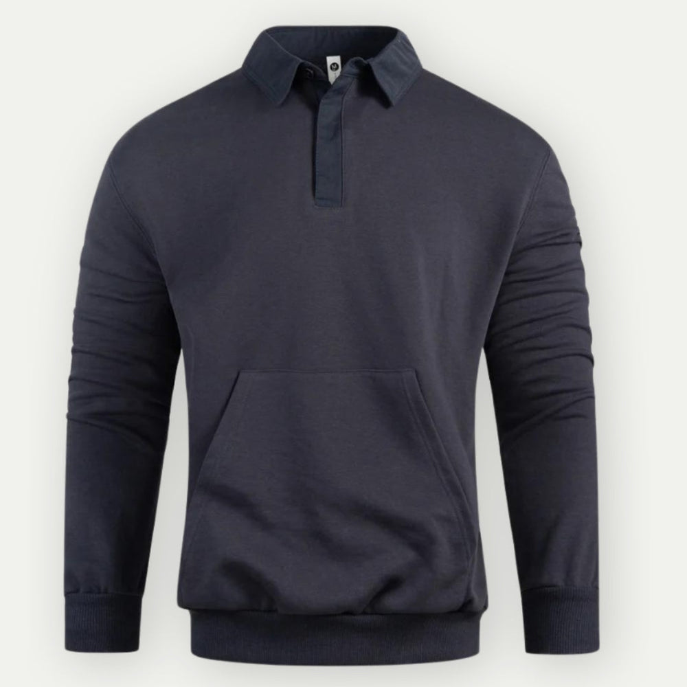 Klas | Pullover Sweatshirt met Kraag
