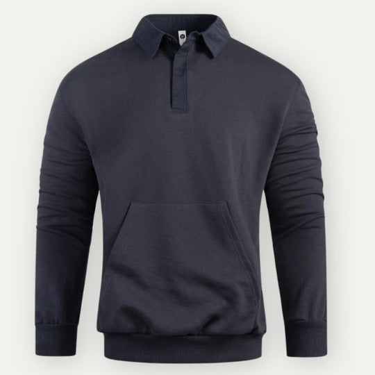 Klas | Pullover Sweatshirt met Kraag