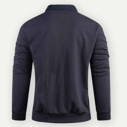 Klas | Pullover Sweatshirt met Kraag