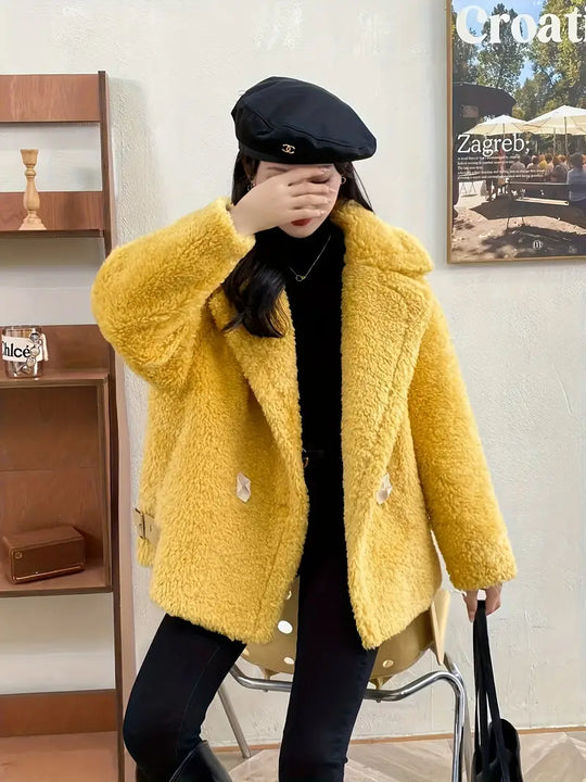 Vivienne | Elegante winterjas met reverskraag