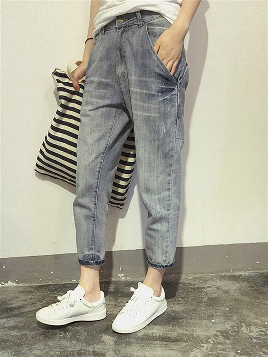 Dorin | Casual broek met elastische tailleband
