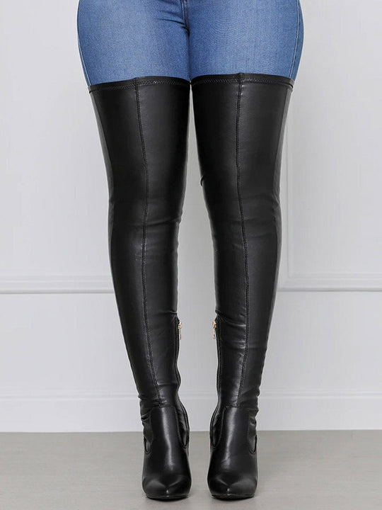Eamone | Dames Overknee Laarzen | Waterdicht