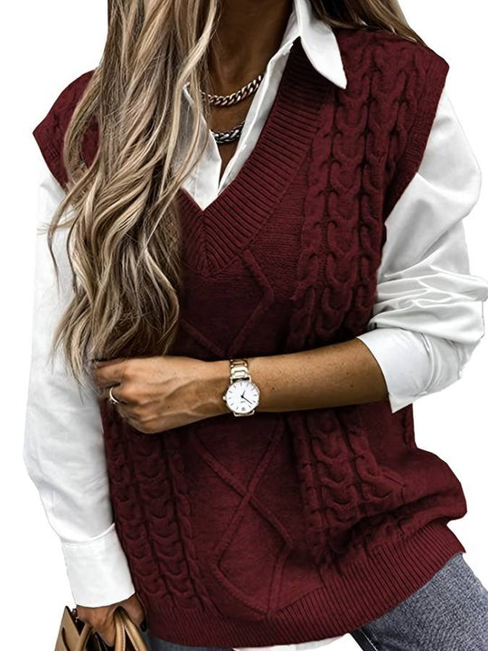 Stellna | Dames Gebreide Vest | Winter