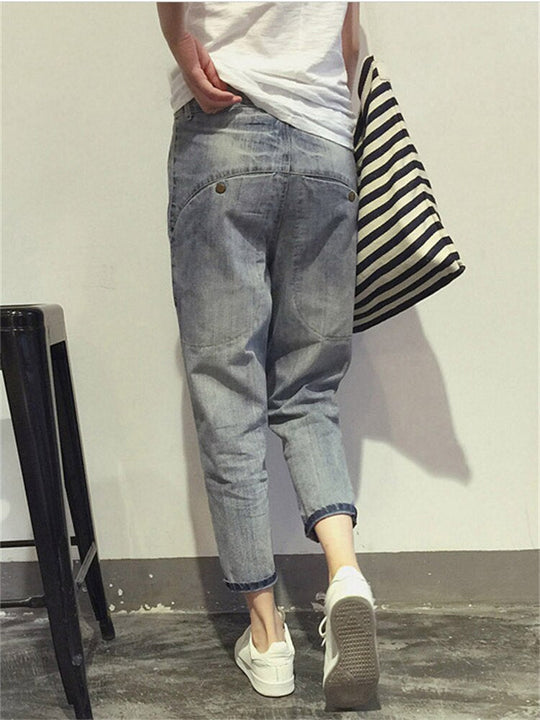 Dorin | Casual broek met elastische tailleband