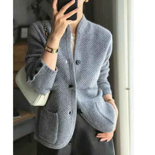 Betina | Dames Casual Comfortable Trui | Knopen Dons
