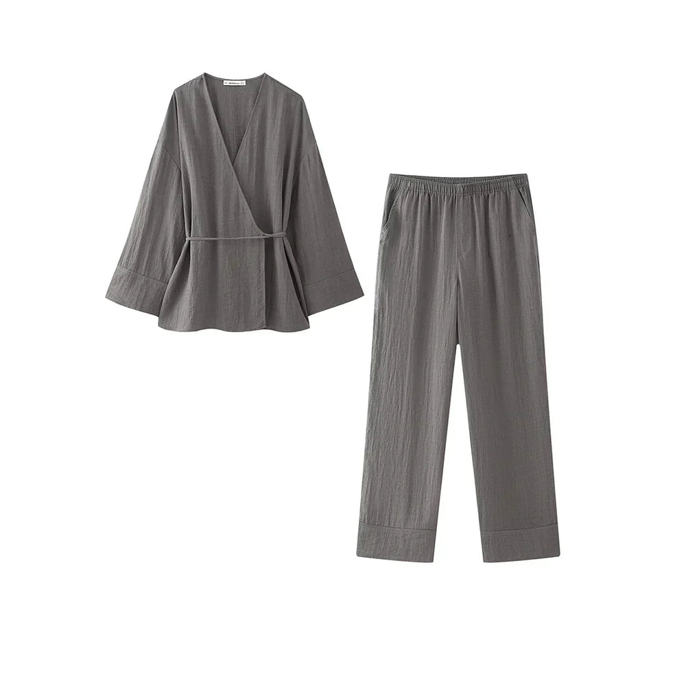 Himawari | Moderne Dames Tweedelige Set