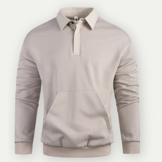 Klas | Pullover Sweatshirt met Kraag