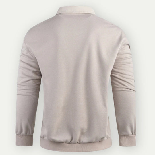 Klas | Pullover Sweatshirt met Kraag