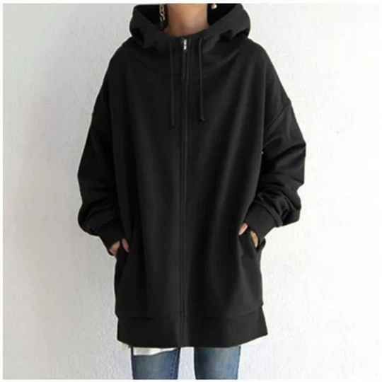 Klaralin | Dames Lange Kapuzenpullover | Warm