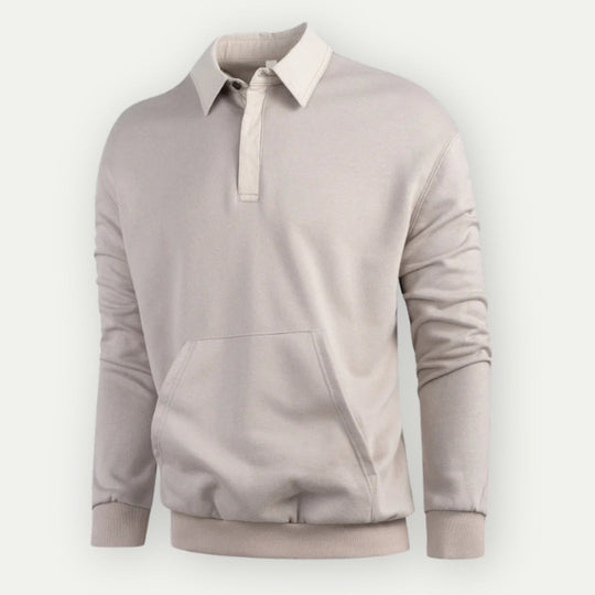 Klas | Pullover Sweatshirt met Kraag