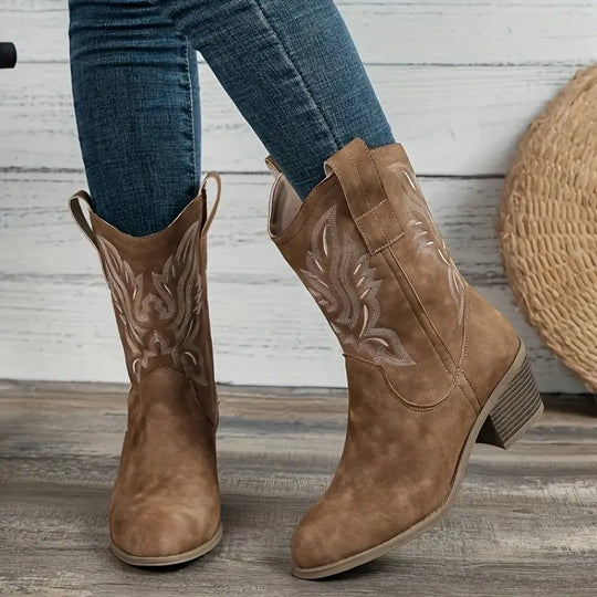 Inigey | Dames Cowboylaarzen | Comfortabel