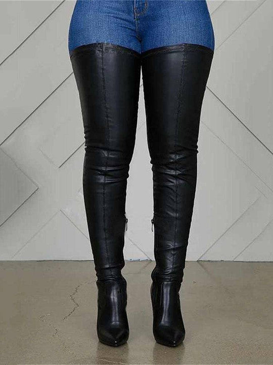 Eamone | Dames Overknee Laarzen | Waterdicht