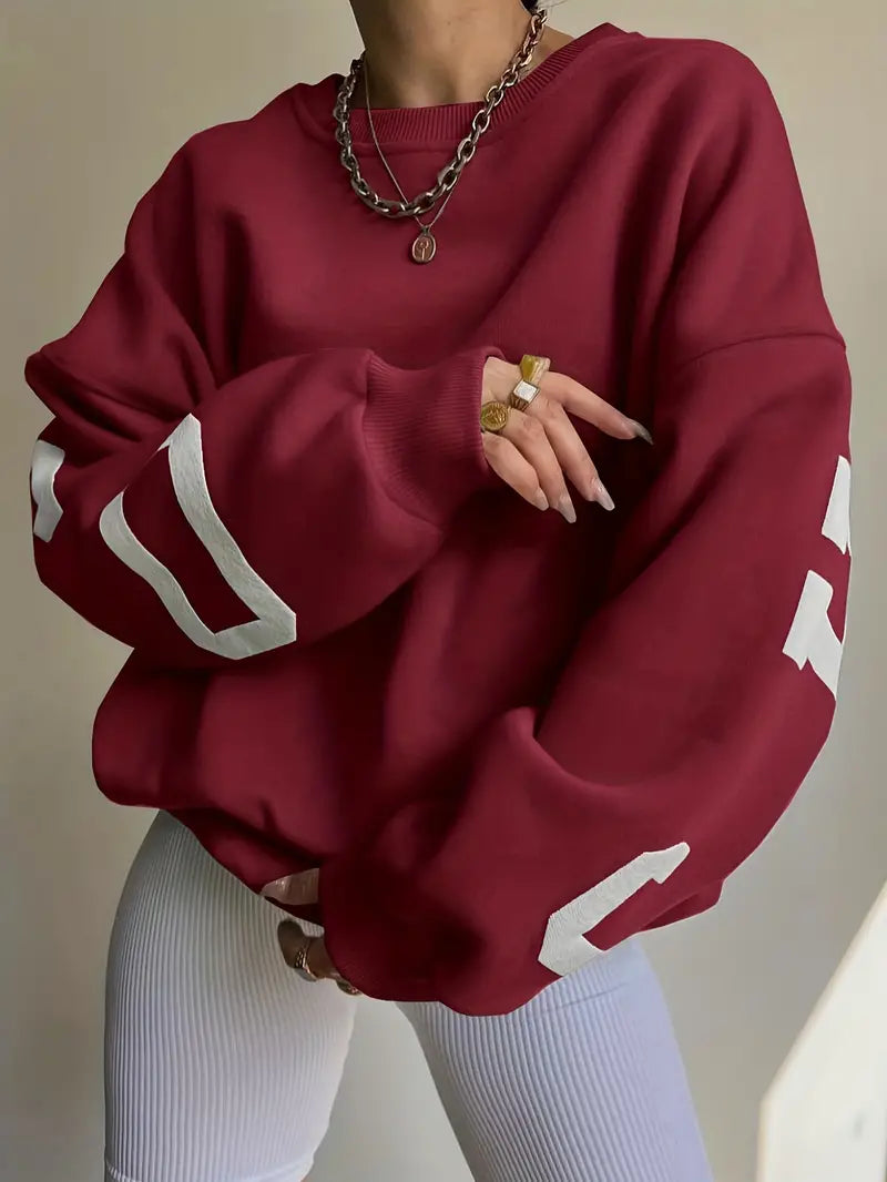 Jocenia | Sweaters met zijbedrukking