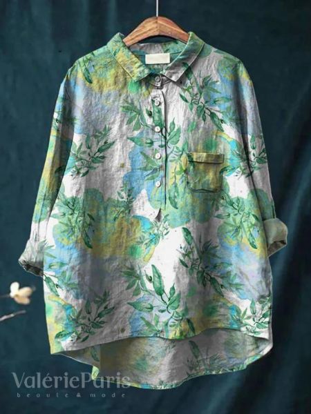 Marit | Blouse met bloemmotief