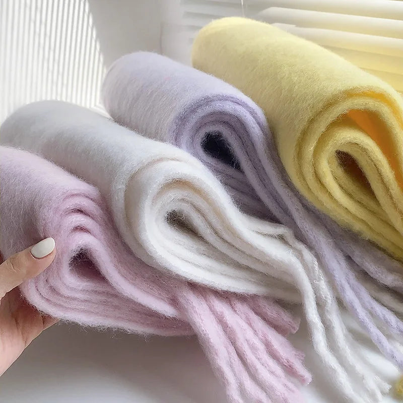 Gwendaira | Luxe Kasjmier Dames Sjaal met Franjes