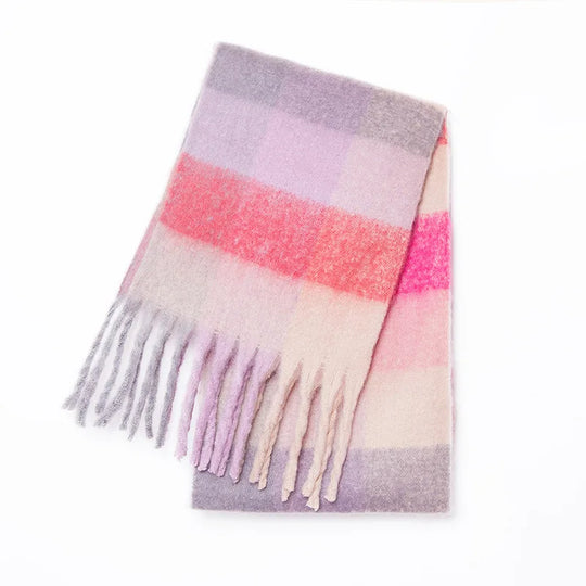 Gwendaira | Luxe Kasjmier Dames Sjaal met Franjes