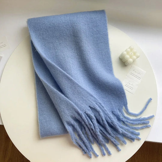 Gwendaira | Luxe Kasjmier Dames Sjaal met Franjes