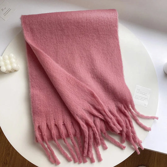Gwendaira | Luxe Kasjmier Dames Sjaal met Franjes