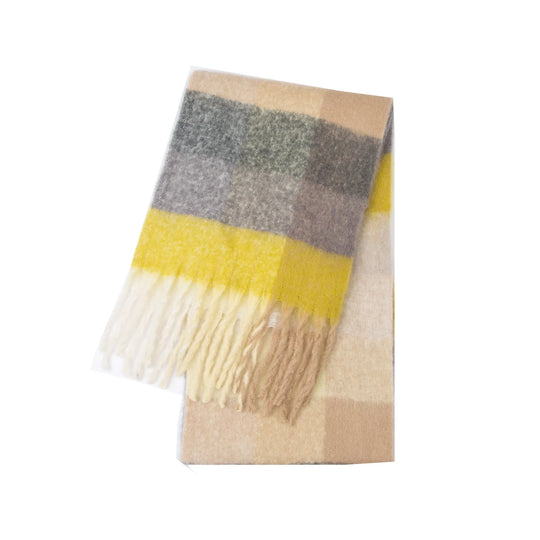 Gwendaira | Luxe Kasjmier Dames Sjaal met Franjes