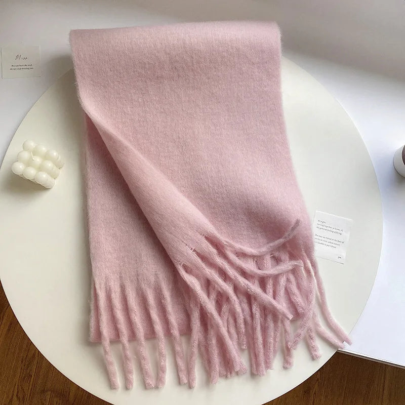 Gwendaira | Luxe Kasjmier Dames Sjaal met Franjes