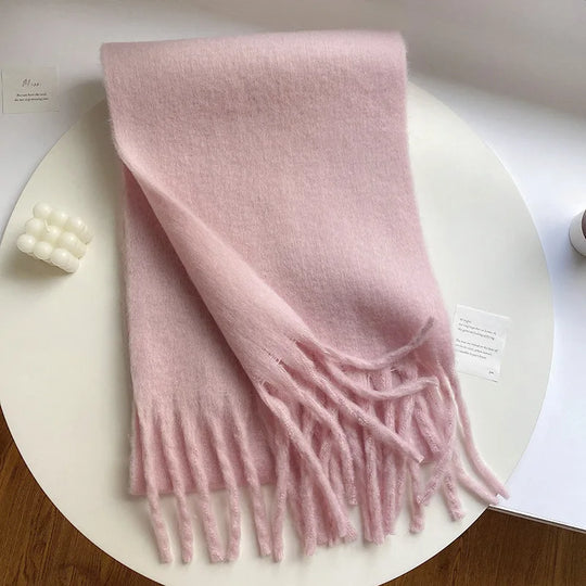 Gwendaira | Luxe Kasjmier Dames Sjaal met Franjes