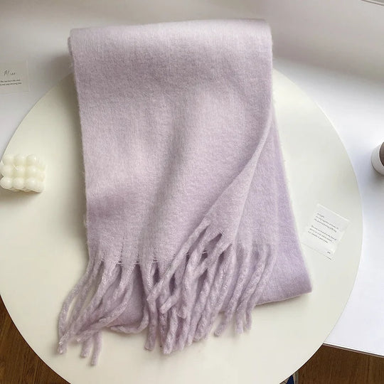 Gwendaira | Luxe Kasjmier Dames Sjaal met Franjes