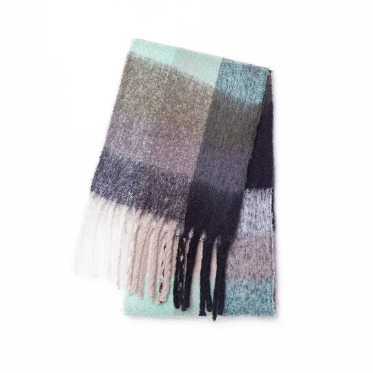 Gwendaira | Luxe Kasjmier Dames Sjaal met Franjes