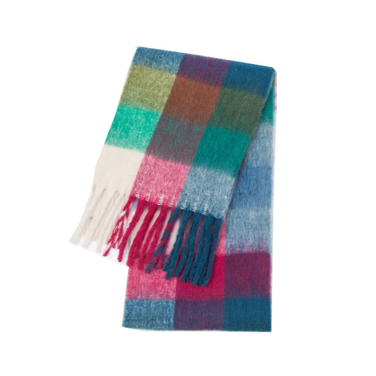 Gwendaira | Luxe Kasjmier Dames Sjaal met Franjes