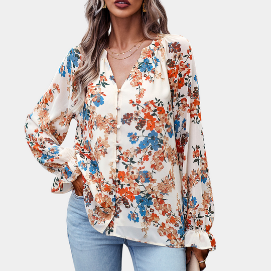 Rowen | Elegante damesblouse voor vrije tijd en kantoor