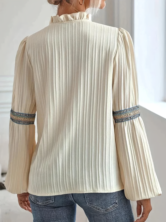 Felicia | Blouse met decoratieve details - Perfect voor plus-size stijl en elegantie