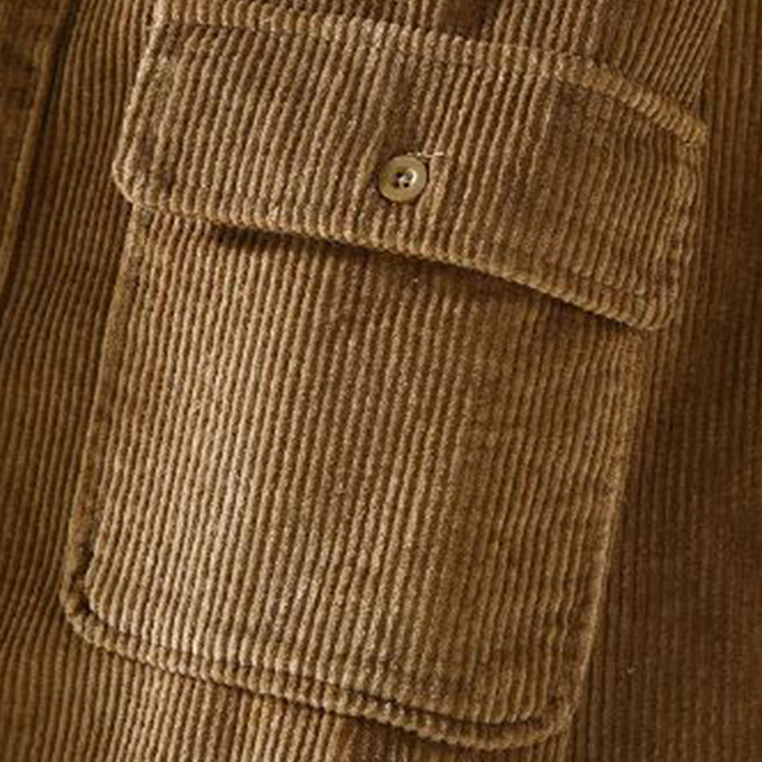 Cédalric | Winter-corduroy overhemd voor heren