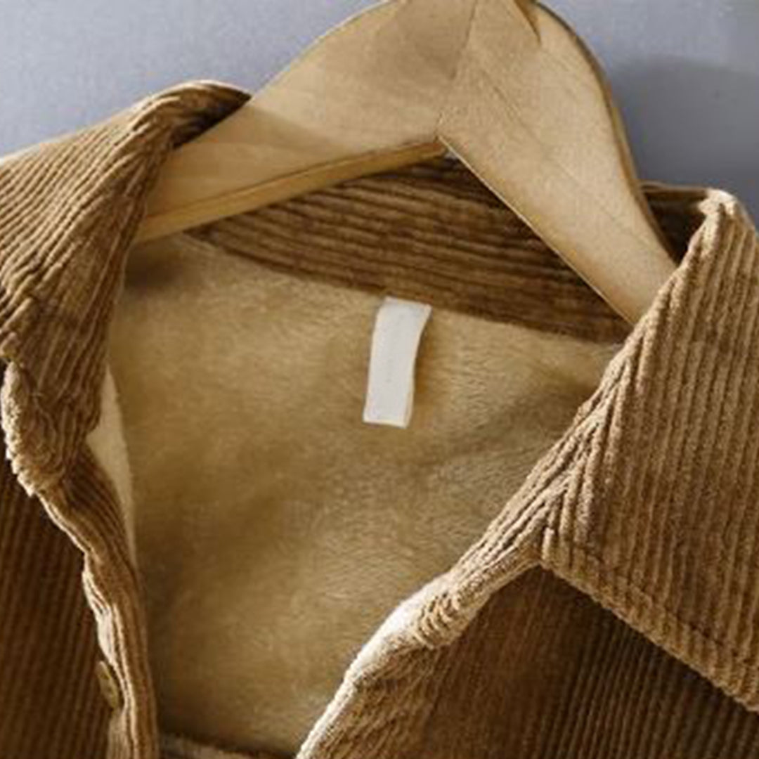 Cédalric | Winter-corduroy overhemd voor heren