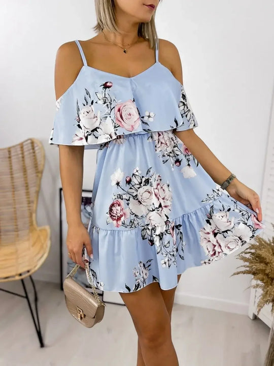 Wilma | V-Hals Maxi Jurk