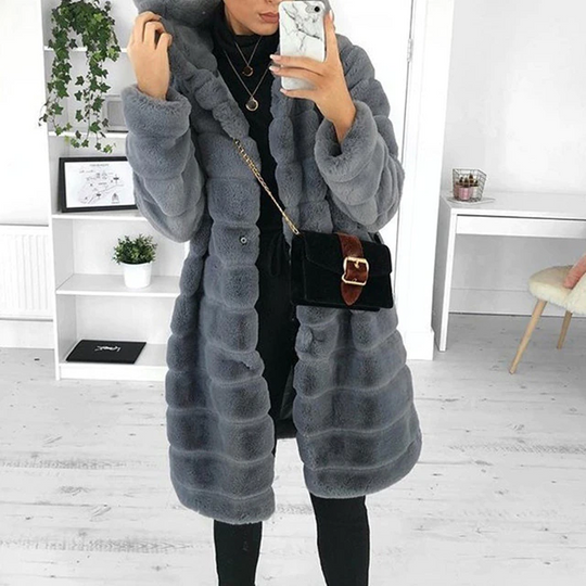 Jolivette | Knusse winterjas met capuchon