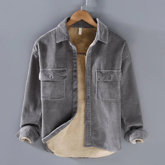 Cédalric | Winter-corduroy overhemd voor heren