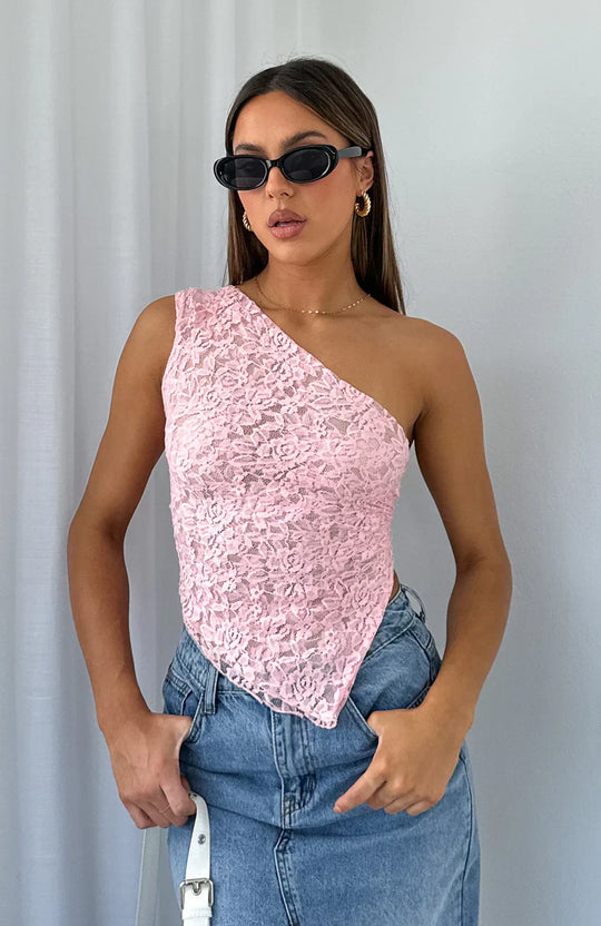 Chelsea | Elegante top met één schouder