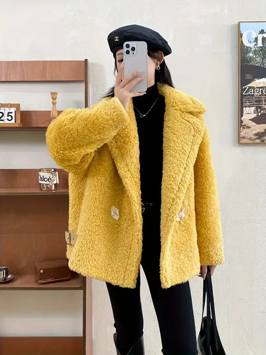 Vivienne | Elegante winterjas met reverskraag