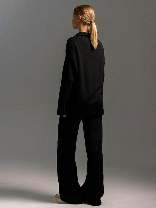 Alice | Langärmelig poloshirt en broek